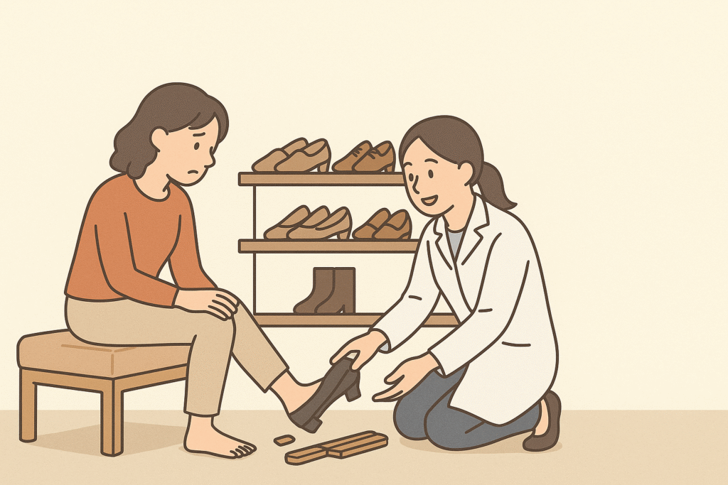 靴は健康器具!シューフィッターに選んでもらう大切さ
