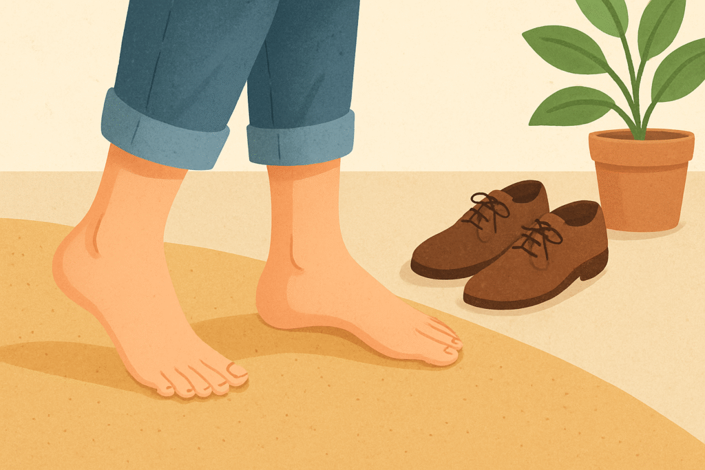 “裸足で歩く”ことが減った時代に必要なフットケア