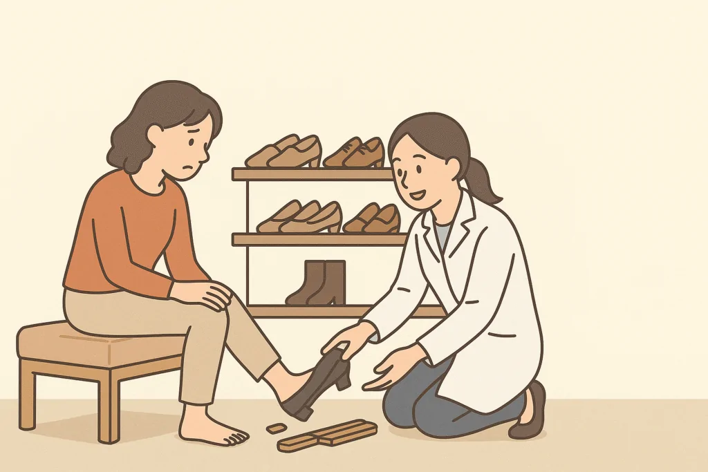 靴は健康器具!シューフィッターに選んでもらう大切さ