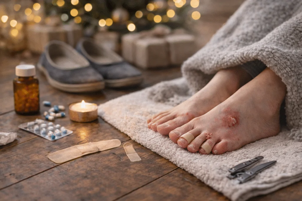 年末年始に増える足トラブル、放置していませんか?