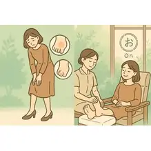 その足の悩み、がまんしていませんか?